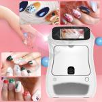 Nails Printer 3D Machine 10s High Speed Color Painting Original Picture Painted Nail Machine, Portable Automatic Nail Art DIY Nail Art Printer,White
