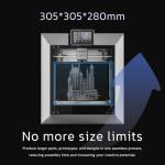 QIDI PLUS4 3D Printer Bundle Comes with 2kg of QIDI ASA Filament, Including Black and Brown