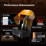 phrozen Sonic Mighty Revo 14K LCD Resin 3D Printer Bundle with Wash & Cure Kit