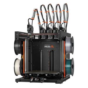 Original Prusa XL Assembled 5-toolhead 3D Printer, Large-Scale CoreXY 3D Printer, Assembled and Tested, Build Volume of 14.17×14.17×14.17 in, 5 Independent toolheads, Multi-Material Experience