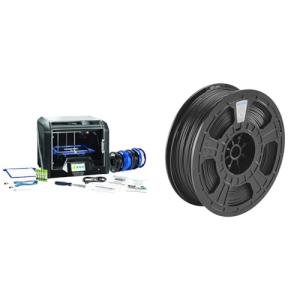 Dremel DigiLab 3D45-EDU 3D Printer Bundle with 30 Lesson Plans, Training Material & Extra Supplies - Includes Black ECO-ABS Filament