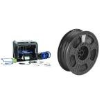 Dremel DigiLab 3D45-EDU 3D Printer Bundle with 30 Lesson Plans, Training Material & Extra Supplies - Includes Black ECO-ABS Filament