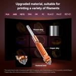 Creality K1C 3D Printer Bundle with ﻿Creality K1/K1 Max/K1C Ceramic Heating Block Kit, Quick Swap Nozzle Kit, All-Metal Integrated Design Kit for K1 Series 3D Printers