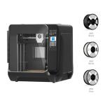 QIDI Q1 Pro 3D Printer Bundle Comes with 3kg of QIDI ABS Rapido Filament, Including Black, White and Gray