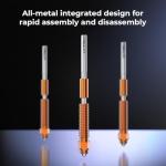 Creality K1C 3D Printer Bundle with K1C 3D Printer Nozzle Kit 0.4mm 0.6mm 0.8mm(4pcs)