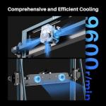 ELEGOO Neptune 4 Max 3D Printer, 500mm/s Fast Printing, Support 300°C Printing, Auto Leveling and Direct Drive Extruder, 420x420x480mm Large Build Volume