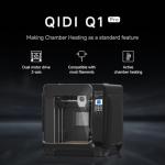 QIDI Q1 Pro 3D Printer Bundle Comes with 3kg of QIDI ABS Rapido Filament, Including Black, White and Gray
