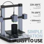 EONO3D PETG 3D Printer Filament 1.75mm Black 1KG*6(13.2lbs), Better Physical Strength and Layer Bonding Performance 3D Printing Filament,Dimensional Accuracy +/- 0.02mm,Fits for Most FDM 3D Printers