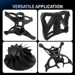 Siraya Tech Fibreheart PPA-CF 3D Printing Filament: Industrial-Grade Carbon Fiber Nylon, Superior Strength & Heat Resistance - The High Performance PAHT-CF (2.5kg, Black)