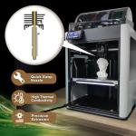 IdeaFormer-3D 2Pcs 0.2mm H2D H2S Hotend for Bambu Lab, Print Head Extruder Hotend Kit Quick Swap Herdened Steel Nozzle for Bambu Labs H2D H2S Combo A1 Mini 3D Printer Parts