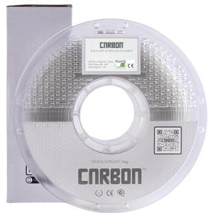 High Speed Certified Food Grade PLA+ 3D Printer Filament - 60-600mm/s - CARBON by Comfy Materials - Lab Tested FDA Compliant Food Safe, 1.75mm, 1kg, Accuracy: +/- 0.02 (Semi-Transparent)