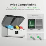 Creality Space Pi X4L Filament Dryer 4 Spool 3D Printer Dry Box with Dual Independent Heating Chambers 45–75°C Drying Timer Built-in Desiccant PLA PETG ABS TPU Nylon Compatible