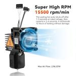 Bamboo Lab X1 Carbon, X1, X1C Hotend Complete Kit for X1 Series 3D Printer, Full Assembly Hardened Steel Hot End with Fan, Thermistor, Ceramic Heater, 0.6mm Nozzle, Extruder Heating Block Replacement