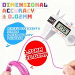 Nizzarra 20 Colors 3D Pen PLA Filament Each Color 32.8 Feet 1.75mm 3D Pen Filament Refills 3D Printing Pen Refills Total 656 Feet Strong Toughness for FDM 3D Printer and 3D Pen