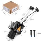 Bamboo Lab X1 Carbon, X1, X1C Hotend Complete Kit for X1 Series 3D Printer, Full Assembly Hardened Steel Hot End with Fan, Thermistor, Ceramic Heater, 0.6mm Nozzle, Extruder Heating Block Replacement