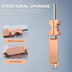 Integrated Nozzle Kit(0.25/0.4/0.6/0.8mm) 4Pack for Flashforge AD5X 3D Printer, Quick-Detachable High Flow Design, Original-Spec Upgraded Accessories, Extra 4PCS Silicone Socks