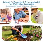 Nizzarra 20 Colors 3D Pen PLA Filament Each Color 32.8 Feet 1.75mm 3D Pen Filament Refills 3D Printing Pen Refills Total 656 Feet Strong Toughness for FDM 3D Printer and 3D Pen