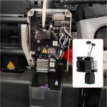 Bamboo Lab X1 Carbon, X1, X1C Hotend Complete Kit for X1 Series 3D Printer, Full Assembly Hardened Steel Hot End with Fan, Thermistor, Ceramic Heater, 0.6mm Nozzle, Extruder Heating Block Replacement