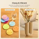 ANYCUBIC Matte PLA Filament 1.75mm, 3D Printing PLA Filament 1.75mm Dimensional Accuracy +/- 0.02mm, 1KG Reusable Spool (2.2 lbs), Brown Chocolate