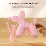 ANYCUBIC Matte PLA Filament 1.75mm, 3D Printing PLA Filament 1.75mm Dimensional Accuracy +/- 0.02mm, 1KG Reusable Spool (2.2 lbs), Brown Chocolate