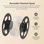 ANYCUBIC Matte PLA Filament 1.75mm, 3D Printing PLA Filament 1.75mm Dimensional Accuracy +/- 0.02mm, 1KG Reusable Spool (2.2 lbs), Brown Chocolate