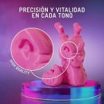 WINKLE PLA HD Fluorescent Filament 2.85 mm Electric Pink, 1 kg Spool, 3D Printer Filament Compatible with FDM Printers, 3D Printing Materials, Dimensional Accuracy +/- 0.05 mm, Easy to Print