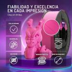 WINKLE PLA HD Fluorescent Filament 2.85 mm Electric Pink, 1 kg Spool, 3D Printer Filament Compatible with FDM Printers, 3D Printing Materials, Dimensional Accuracy +/- 0.05 mm, Easy to Print