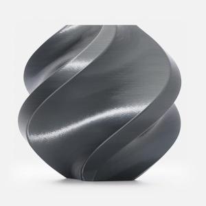 Bambu Lab PLA Silk+ Filament 1.75mm 1kg Spool - PLA 3D Printer Filament, Smooth Finish, Low Warp, Easy to Print, Compatible with Bambu Lab & Most FDM 3D Printers - Titan Gray (13108) - Spool