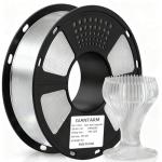 GAINTARM 3D Printer Filament,Clear PLA Filament 1.75mm,Neatly Wound Transparent PLA 1kg Spool (2.2lbs),Dimensional Accuracy +/- 0.02 mm, Fit Most FDM 3D Printers