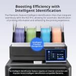 ANYCUBIC PLA Plus (PLA+), 3D Printer Filament 1.75mm Bundle, 1KG Reusable Spool, Black, White, Brown, Red, Blue, Pink, Tropical Turquoise, Peach Pink, Interstellar Violet, Spring Leaf, 10KG in Total