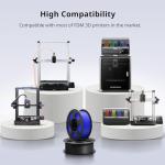 ANYCUBIC PLA Plus (PLA+), 3D Printer Filament 1.75mm Bundle, 1KG Reusable Spool, Black, White, Brown, Red, Blue, Pink, Tropical Turquoise, Peach Pink, Interstellar Violet, Spring Leaf, 10KG in Total