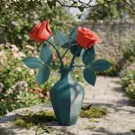 3DHoJor Matte PLA Filament 1.75mm, Upgrade 1kg*2 Bundle Cardboard Spool PLA Filament 1.75 PLA 3D Printing Filament, Print with Most 3D Printers Using 3D Filament-Fire Engine red+Morandi Green