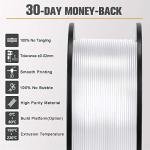 SUNLU Silk PLA Plus Filament 4kg Bundle, Shiny Silk Surface PLA+ 3D Printer Filament 1.75mm ±0.02mm, Glossy 3D Printing Filament,Good Vacuum Packaging, 1kg Spool,4 Packs.(Pink+Purple+Green+Yellow)