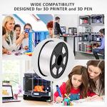 SUNLU Silk PLA Plus Filament 4kg Bundle, Shiny Silk Surface PLA+ 3D Printer Filament 1.75mm ±0.02mm, Glossy 3D Printing Filament,Good Vacuum Packaging, 1kg Spool,4 Packs.(Pink+Purple+Green+Yellow)