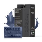 Inslogic 14K High Detail 3D Printer Resin, Smooth Matte Finish with Fine Detail for Miniatures, Low Shrinkage, No Cracking, 405nm UV-Curing Resin for LCD, DLP, SLA 3D Printing (Blue Gray, 1kg）