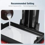 ELEGOO 8K 3D Printer Resin, Standard Photopolymer Resin 405nm UV-Curing Resin, Best for 8K/9K/12K LCD 3D Printer White Smoke 2000G