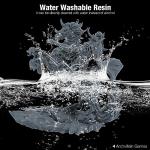 ELEGOO 8K 3D Printer Resin, Water Washable Resin 405nm UV-Curing Resin, Best for 8K/9K/12K LCD 3D Printer Space Grey 2000G