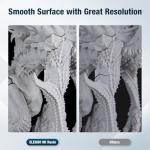 ELEGOO 8K 3D Printer Resin, Standard Photopolymer Resin 405nm UV-Curing Resin, Best for 8K/9K/12K LCD 3D Printer White Smoke 2000G