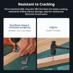 ANYCUBIC 3D Printer Resin Bundle, ABS-Like 3.0 Resin for 8K/14K/16K 3D Printing, Strong Strength, High Precision, Low Odor, Wide Compatibility for All LCD Resin 3D Printers (Clear, 4kg)