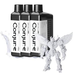 Chitu Systems ABS-Like Resin, 3D Printer Conjure Resin Fast Curing High Precision Non-Brittle, White 3 * 1000g
