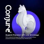 Chitu Systems ABS-Like Resin, 3D Printer Conjure Resin Fast Curing High Precision Non-Brittle, White 3 * 1000g