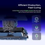 Chitu Systems ABS-Like Resin, 3D Printer Conjure Resin Fast Curing High Precision Non-Brittle, White 3 * 1000g