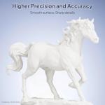 ELEGOO Upgraded Water Washable 3D Printer Resin 2.0, 405nm UV-Curing 3D Resin with Lower Shrinkage and Higher Precision for LCD 3D Printing White 2000g