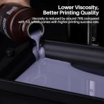 ELEGOO Water Washable Resin 2.0, 405nm UV-Curing 3D Printer Resin with Lower Viscosity, Higher Toughness, Compatible with Saturn Mars Jupiter MSLA DLP LCD 3D Printers, Blue 2KG