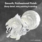 Siraya Tech Magna Durable Clear Resin – Tough & High Impact Resistance, Ultra-Fast Printing at 200um Layers, See-Thru Capable & Colorable 3D Printing Resin for Engineering (1kg)