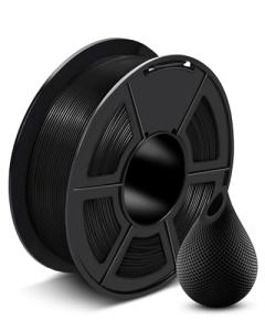 SUNLU PETG Filament 1.75mm - Black, Strong & Durable