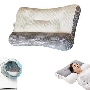 Adjustable Ergonomic Contour Bed Pillow for All Sleepers