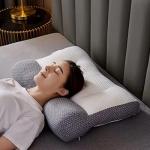 Adjustable Ergonomic Contour Bed Pillow for All Sleepers