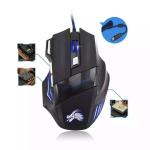 7-Button Wired Gaming Mouse with LED Lights