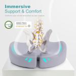 Memory Foam Seat Cushion for Back Pain Relief